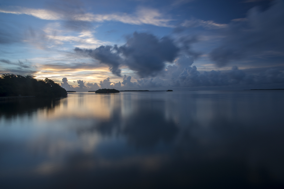 morning at flamingo bay