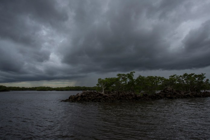 stormy chokoloskee bay