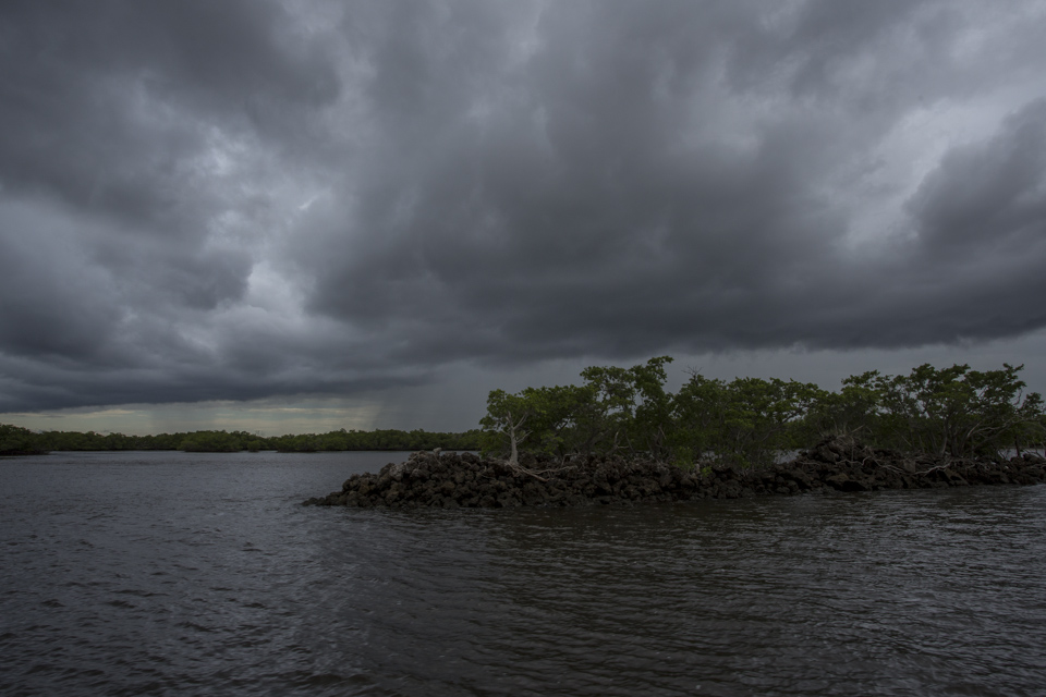 stormy chokoloskee bay