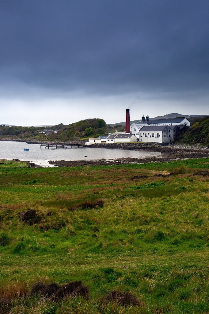 Lagavulin Bay and Distillery