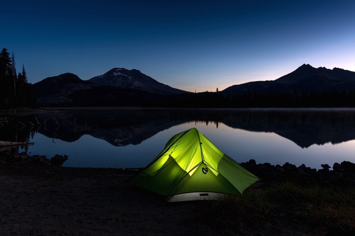 Dusk at Sparks Lake